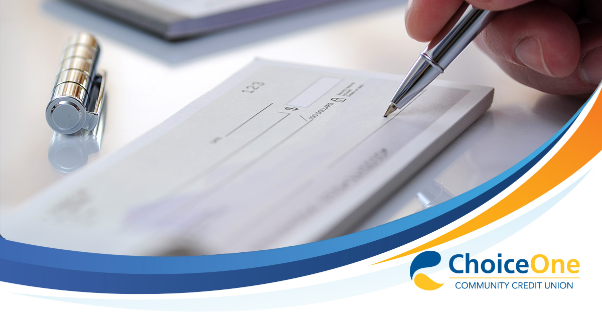 Order & Reorder Checks Choice One Community Credit Union