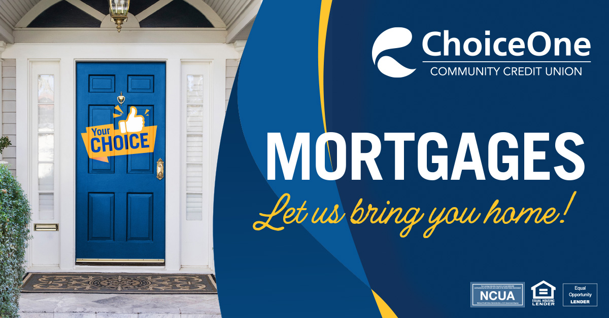 Home Mortgage Loans | Choice One Community Credit Union